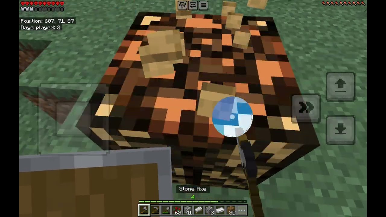 I am play hardcare Minecraft bedrock ed