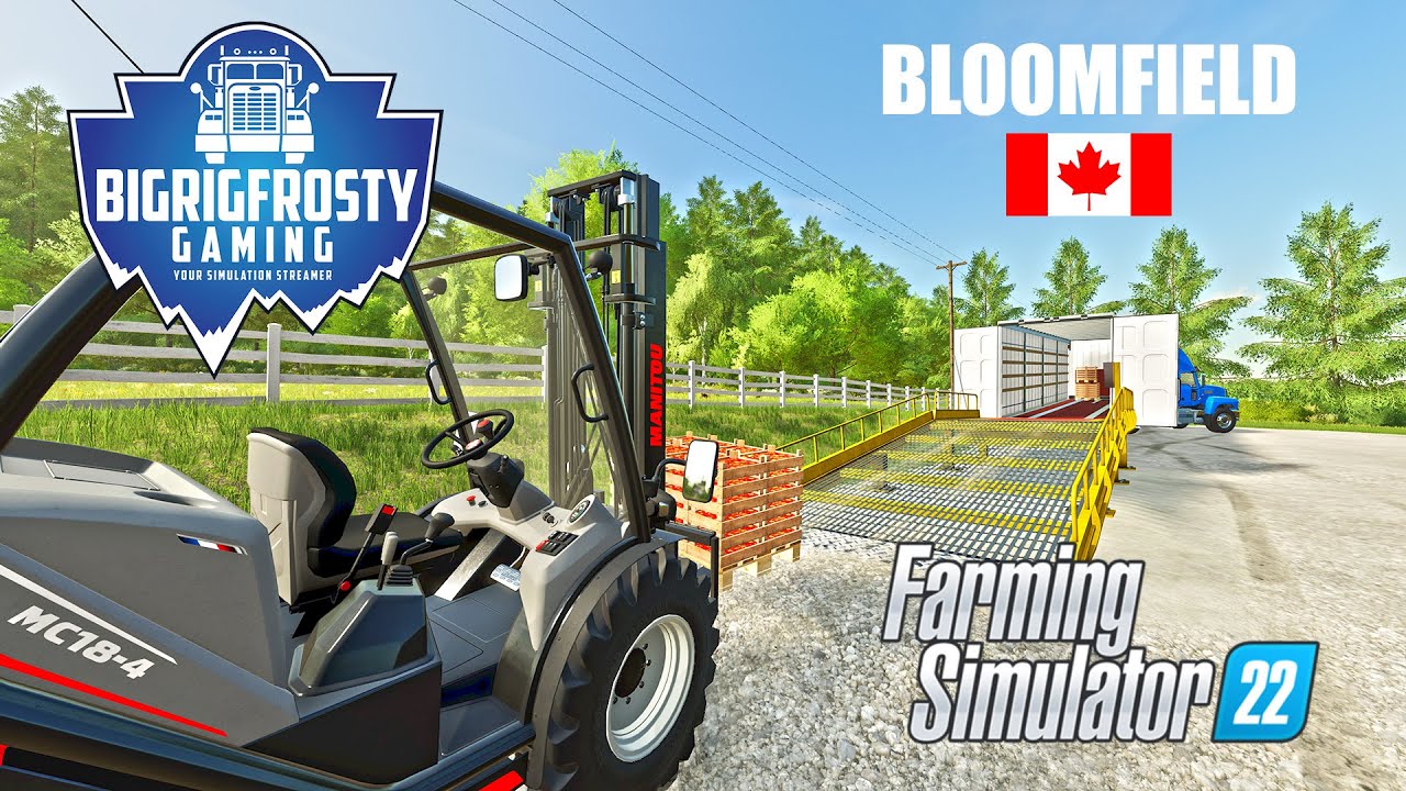 Sourghum & Oat Harvest on Bloomfield Map! (FS22)