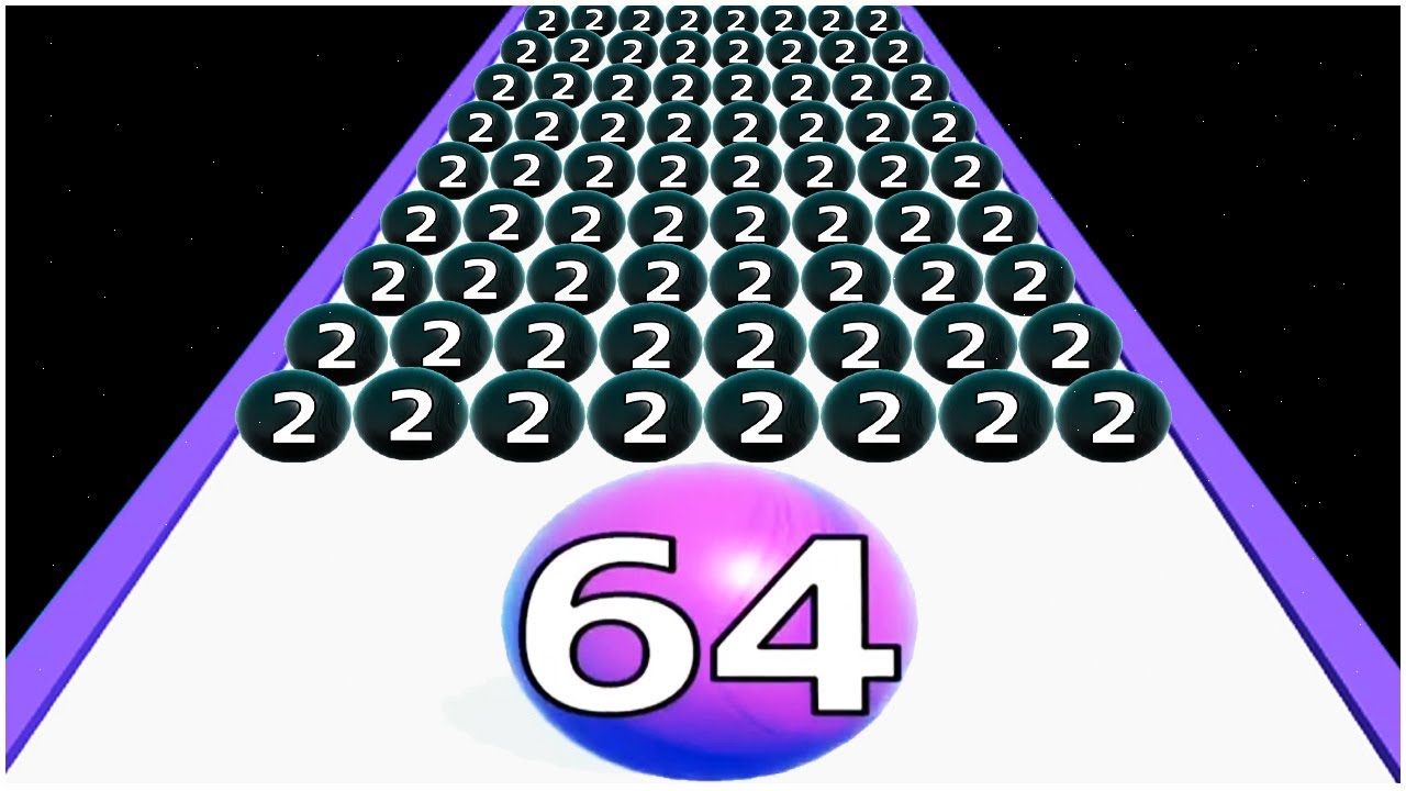 Merge Run 2048 - Gameplay Walkthrough - Levels 1-9