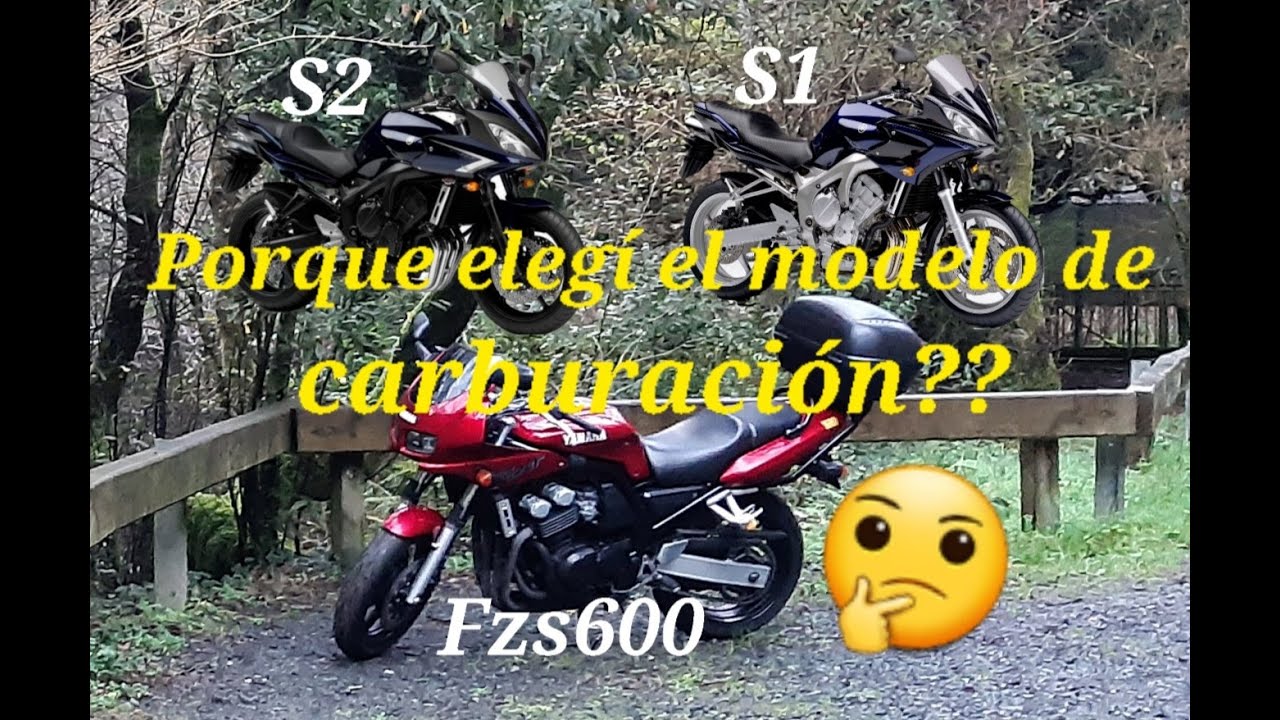Porque elegí la Yamaha fzs600 y no las hermanas de inyección??? , os enseño a Fervenza de Belelle.