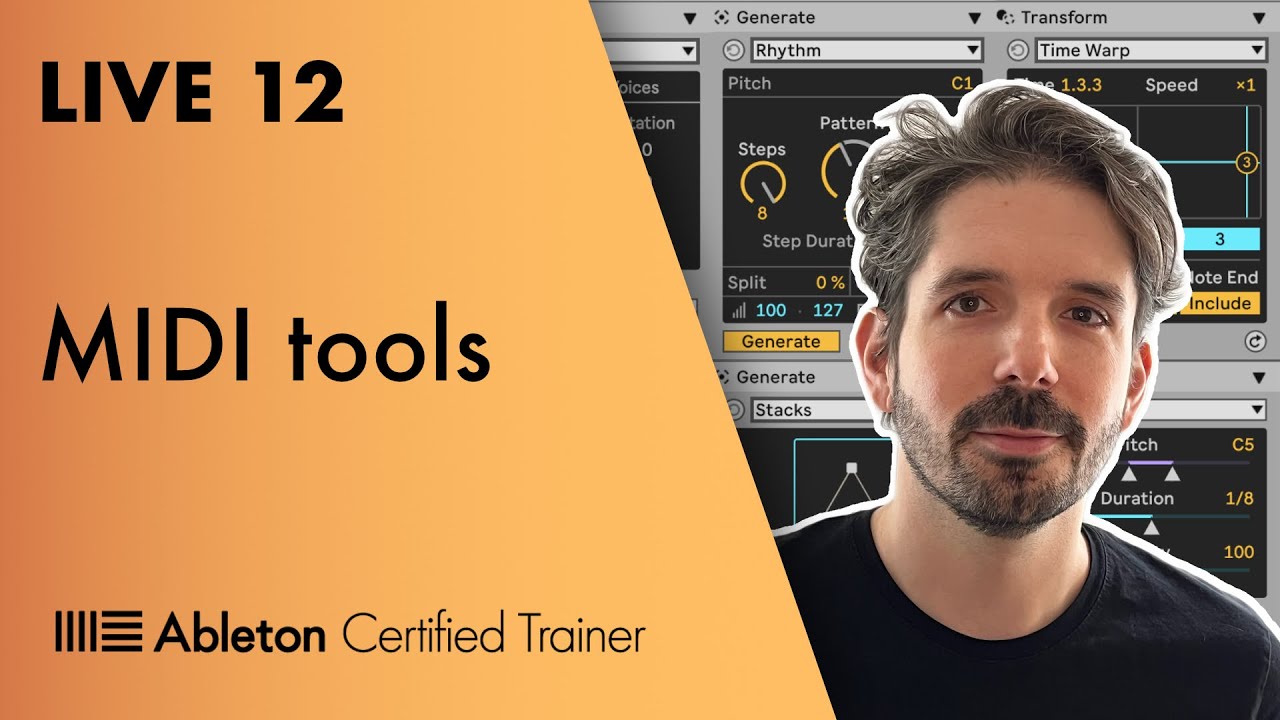Live 12 : MIDI tools