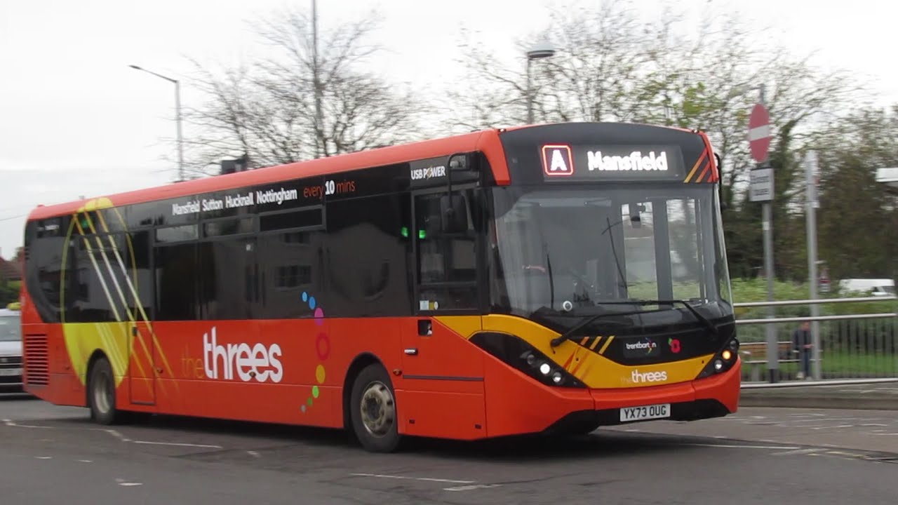 Buses at Sutton in Ashfield | November 2023
