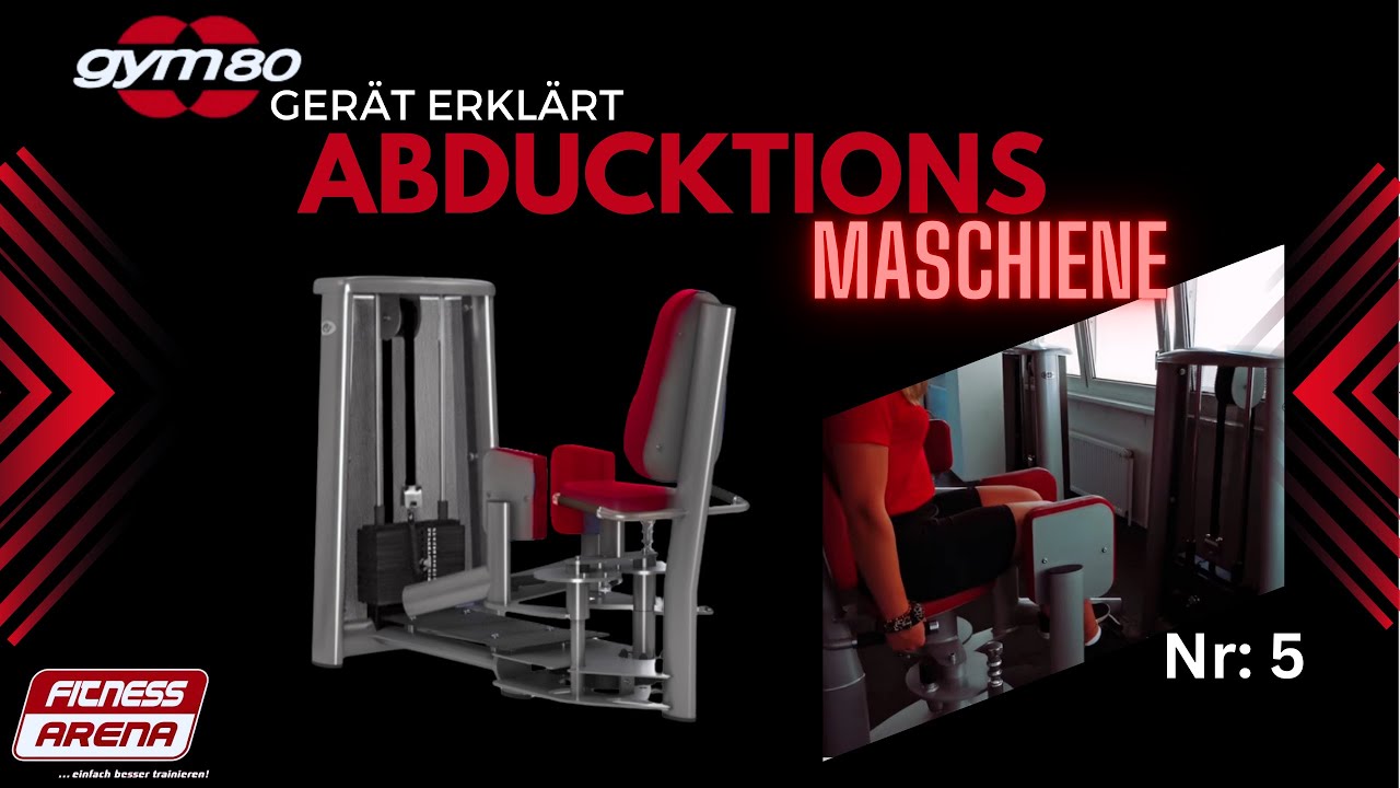 Gym 80 Abduktion Maschine