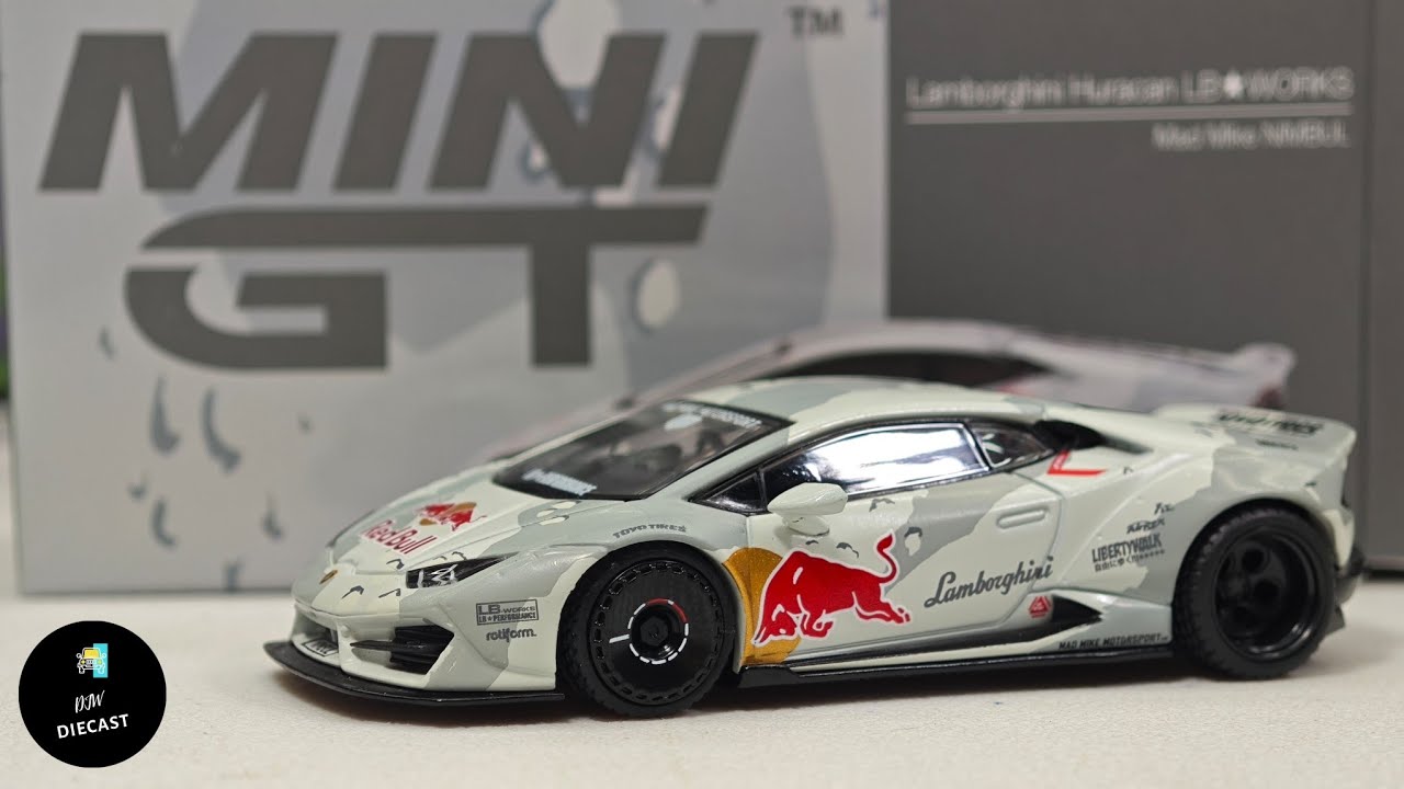 Lamborghini Huracan LB Works Mad Mike Nimbul by Mini GT 1/64 | UNBOXING and REVIEW