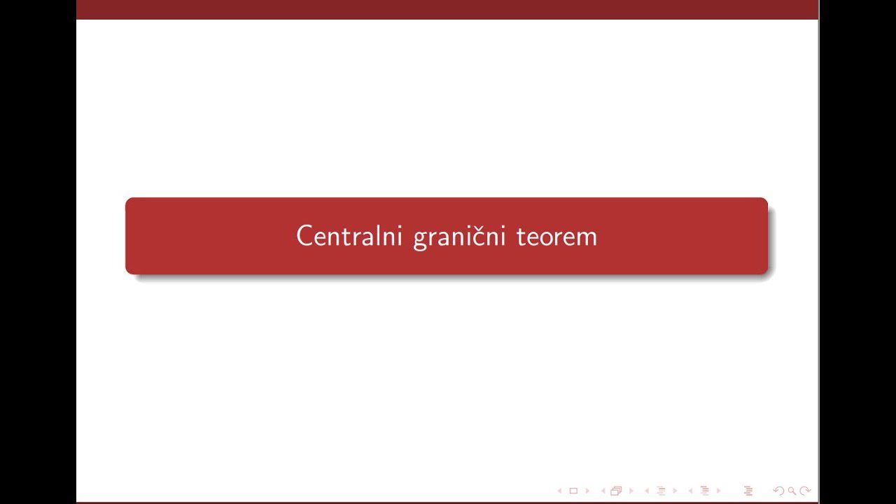 Centralni granični teorem