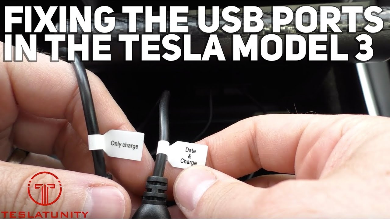 Fixing the USB Ports in the Tesla Model 3