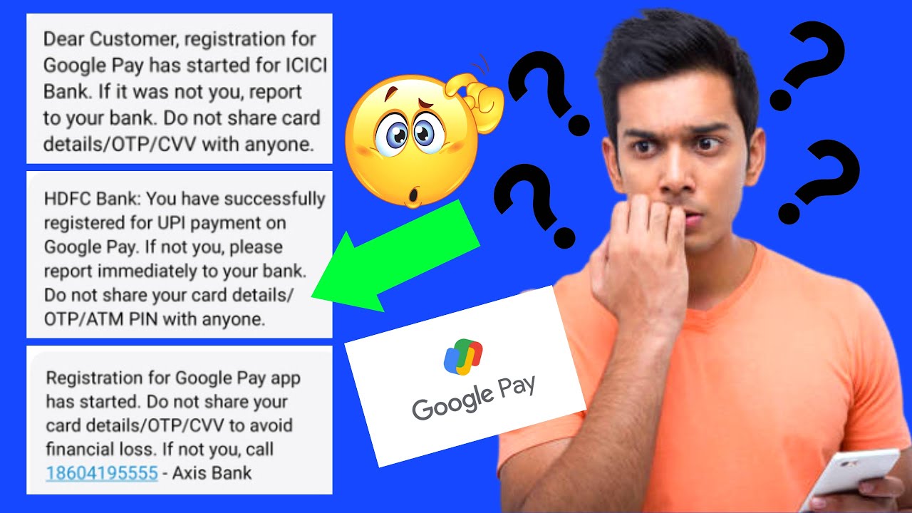 HDFC/Axix/SBI/ICICI Bank Account Liking Problem In Goggle Pay || Upi Payment Registration On Google