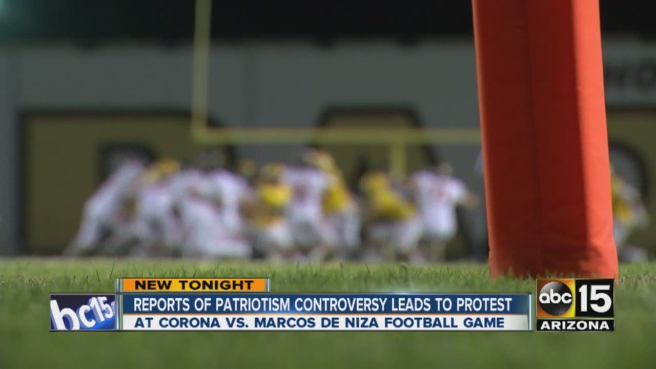 Reports of patriotism controversy leads to protest