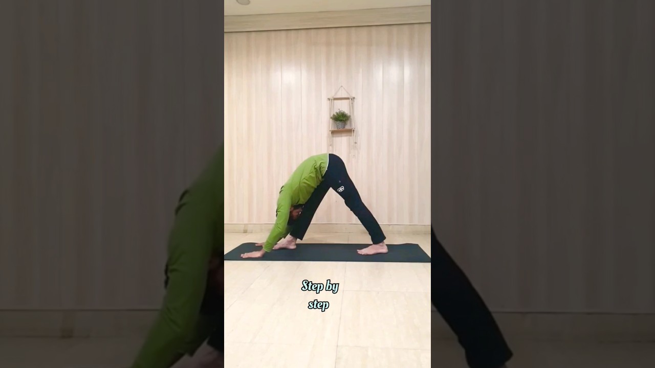 Parshvouttan asana #yogaforlegs #yogaforall #explore #strengthandpower #loosethighfat #viralinyoga