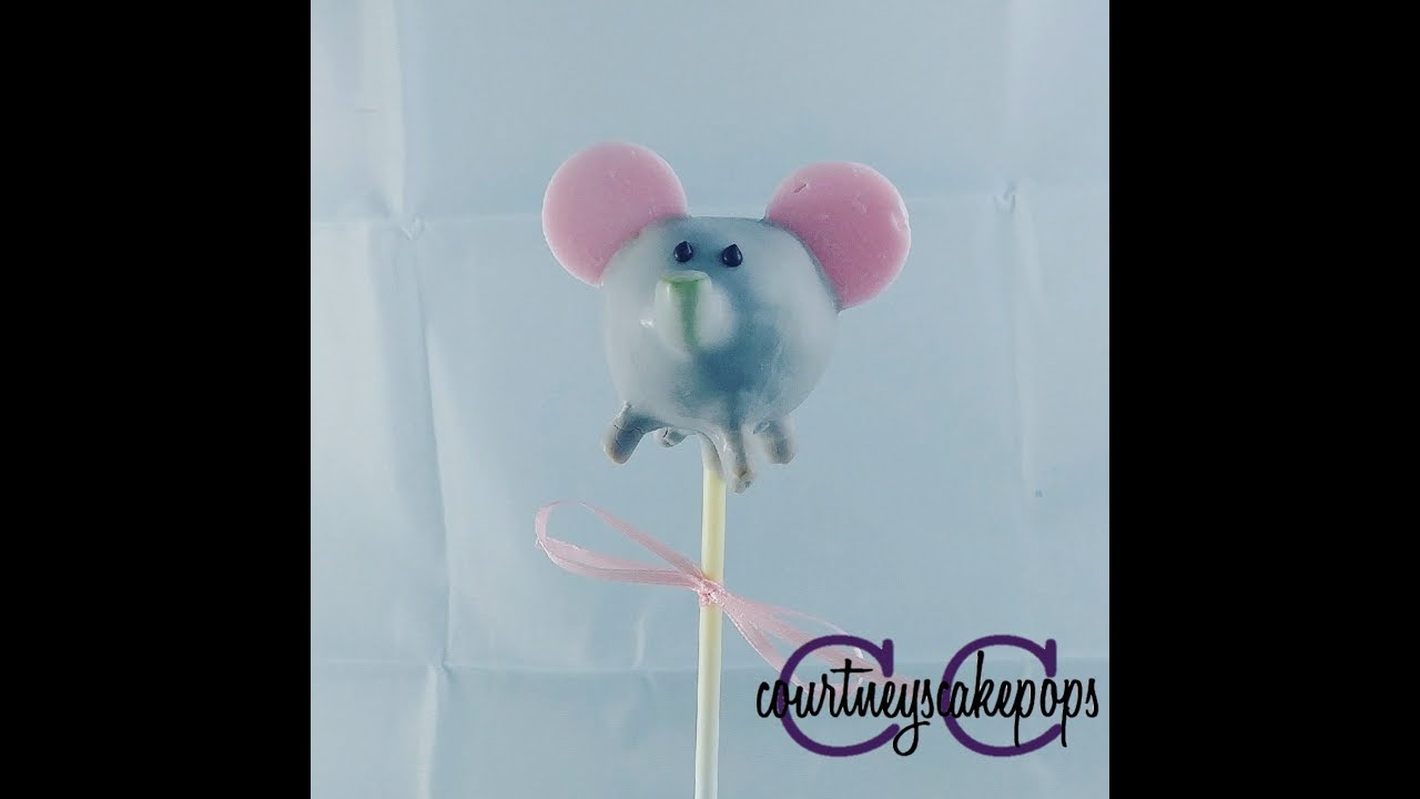 Elephant Cakepops | Courtney's Cakepops