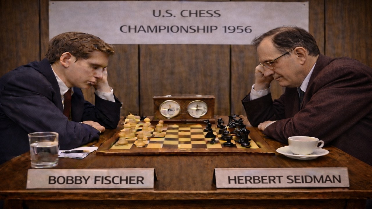 Bobby Fischer vs Herbert Seidman * New York, USA 1956