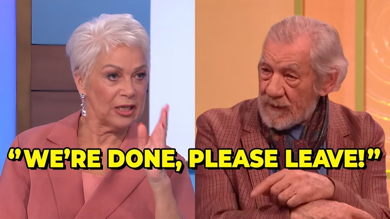 Ian McKellen Kicked Off Loose Women After Heated Exchange With Denise Welch