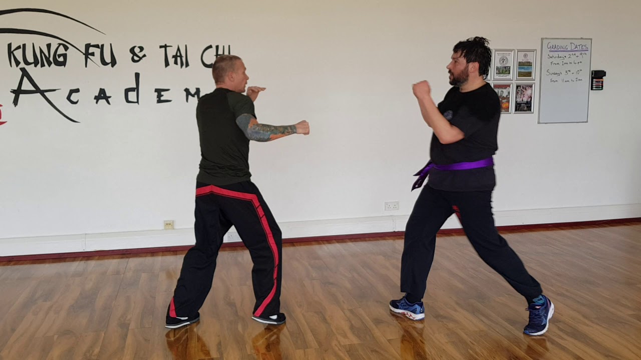 Northern Longfist Kung Fu sparring