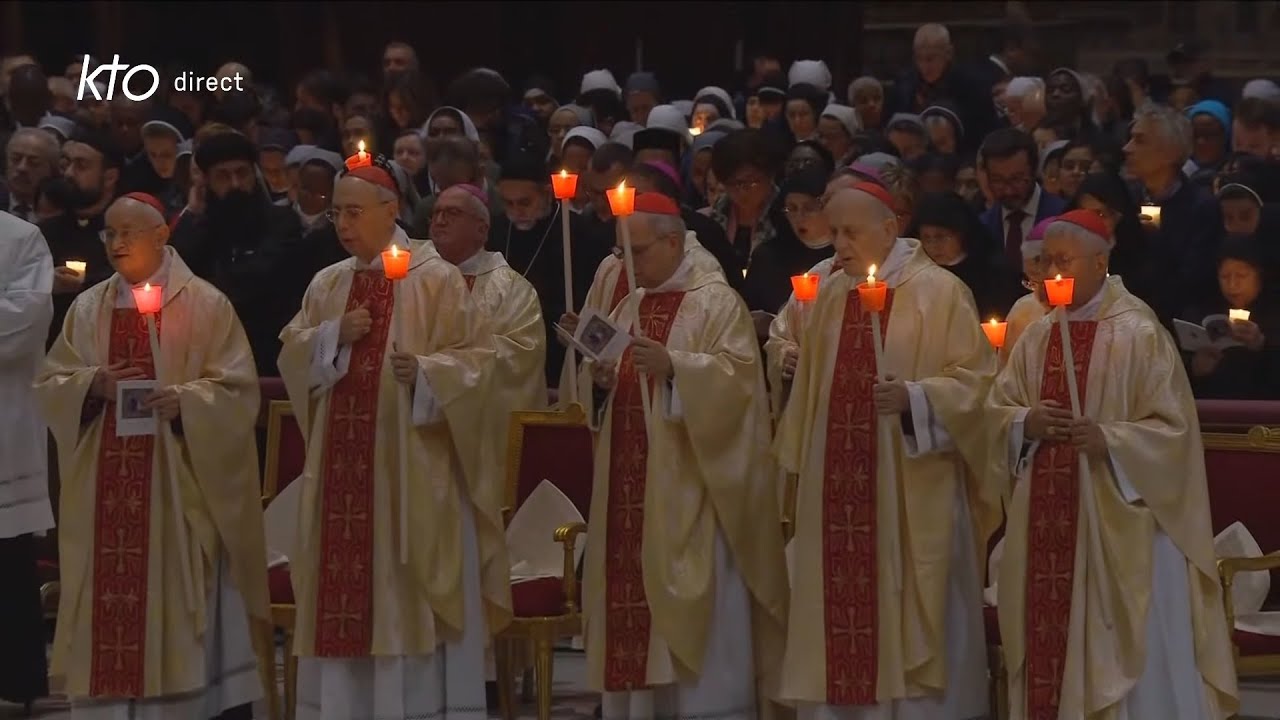 Messe de la fête de la présentation du Seigneur au Temple présidée par le pape François