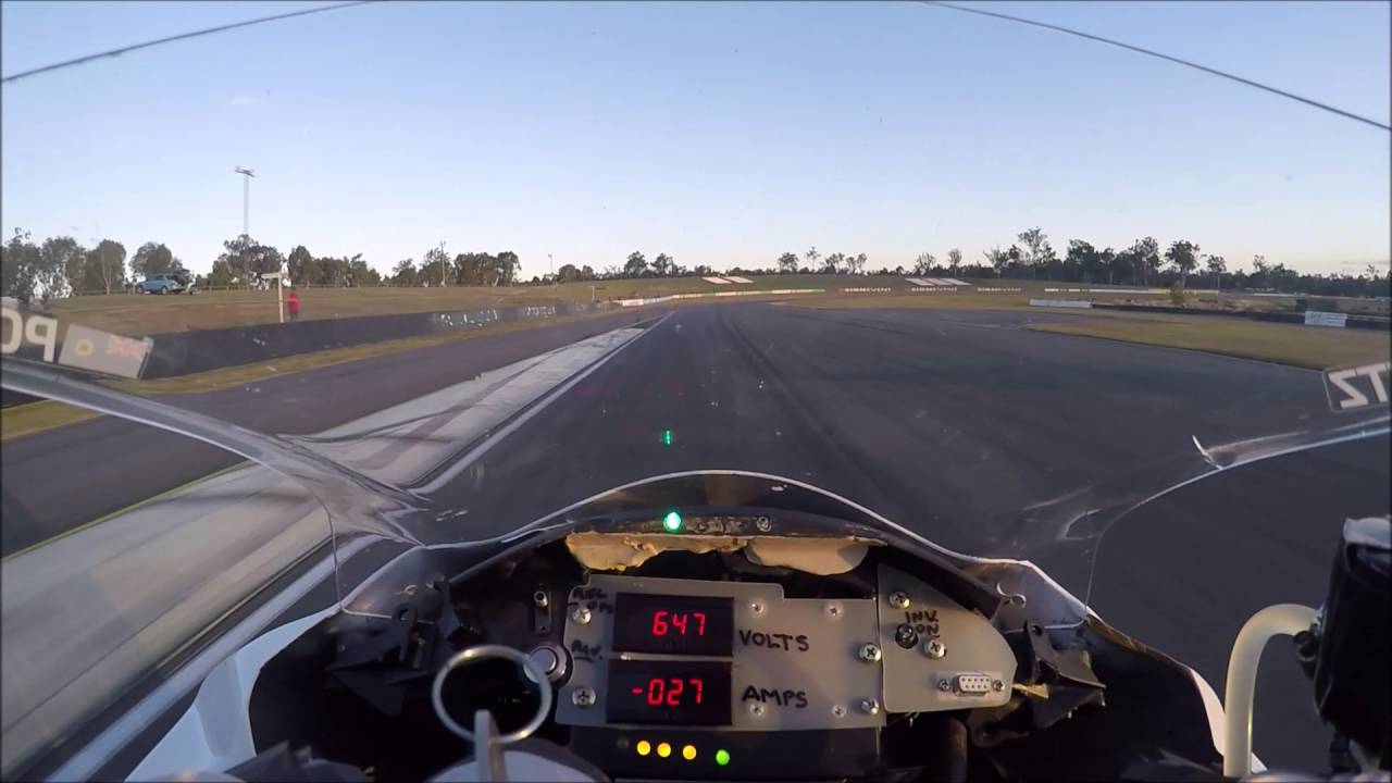 Tim Boujos on Voltron Evo, Queensland Raceway, July 10th 2016