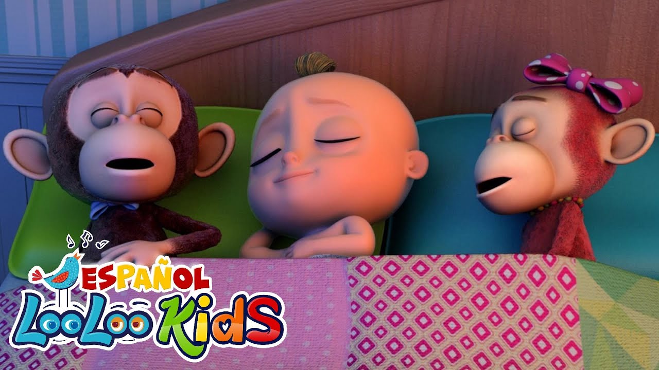 Diez en la Cama + Bebe Tiburon - Canciones infantiles para ni&ntilde;os