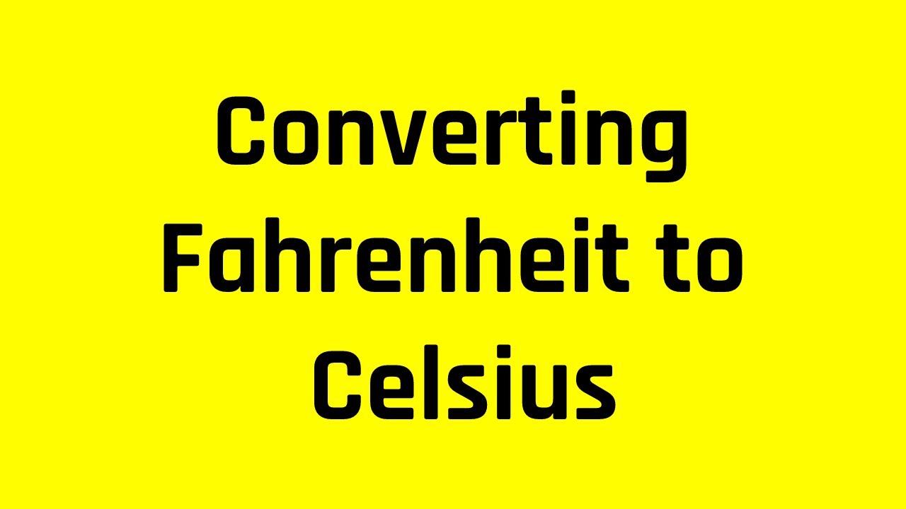 Converting Fahrenheit to Celsius: What You Need to Know for the ASVAB (Free ASVAB Tutoring/Practice)