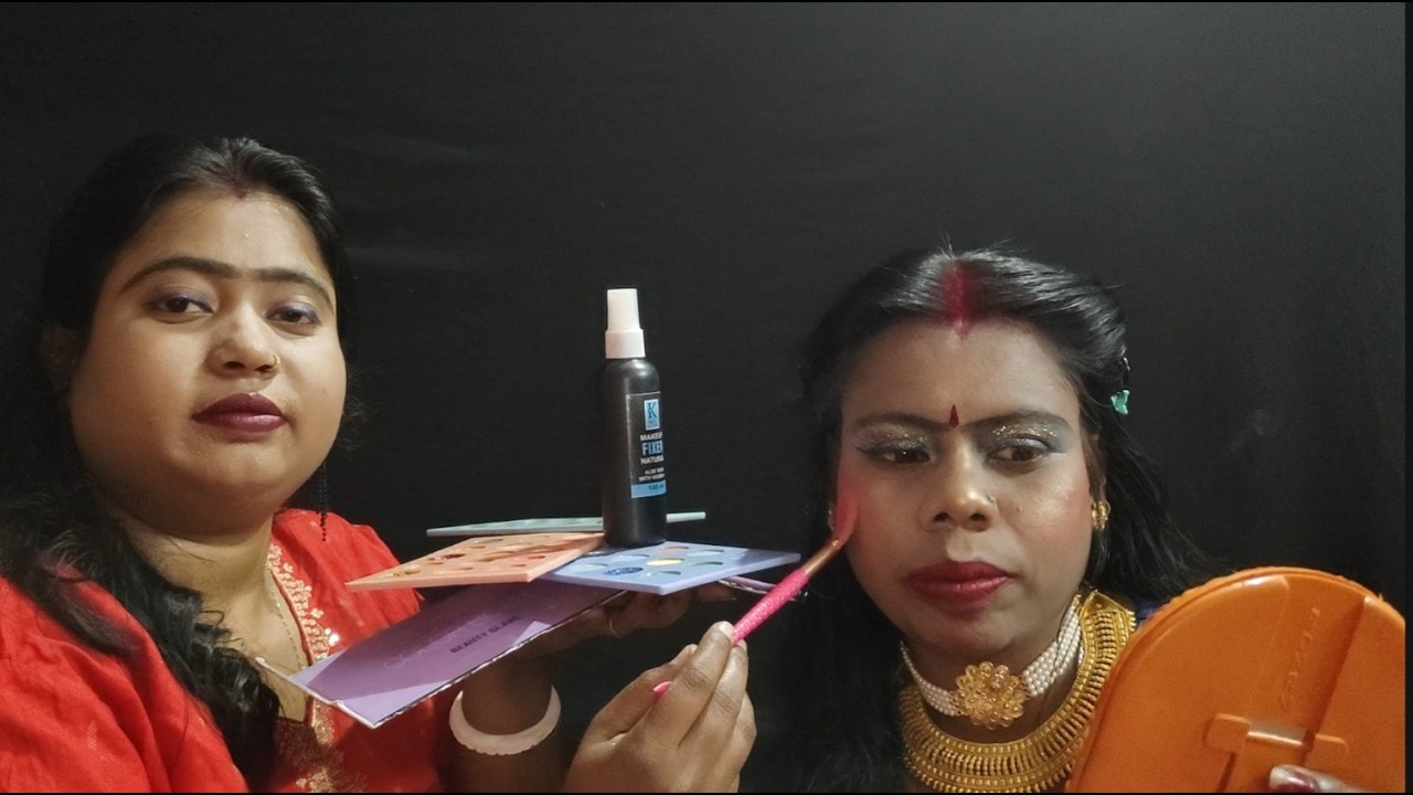 Asmr Makeup My Friends (Role play)