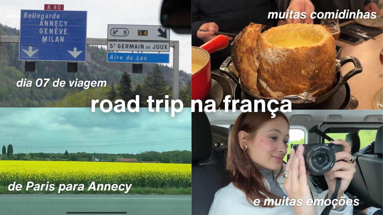 VIAGEM DE PARIS A ANNECY: provando McDonald's francês, Airbnb sinistro e mais! | Lia Freitas