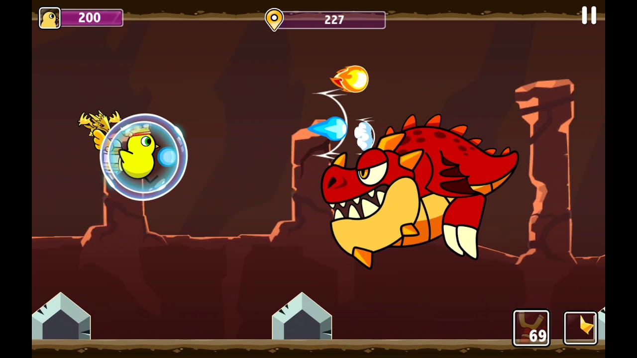 Duck Life 5 Boss - "Red Dragon Beast"