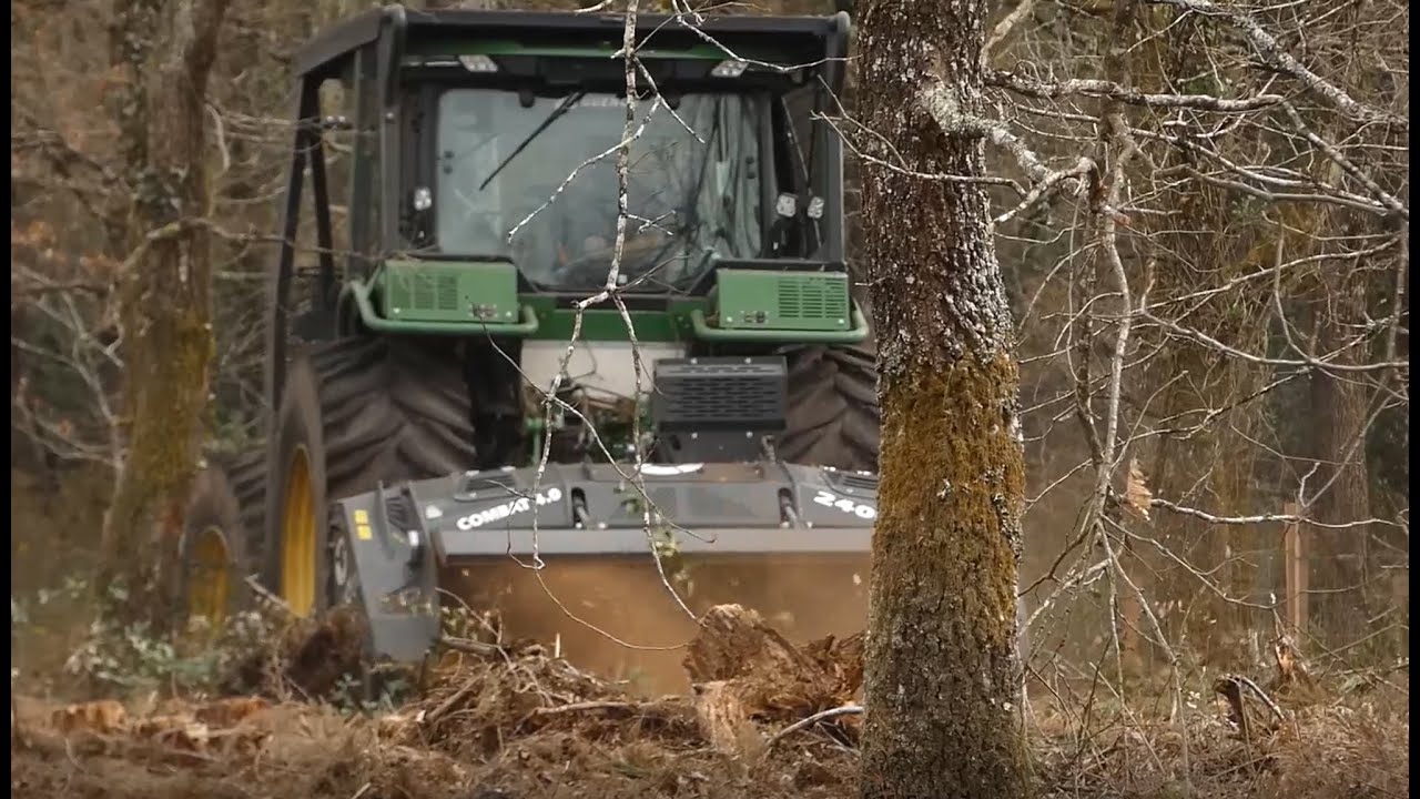 LAGARDE - Le broyeur forestier COMBAT 4.0