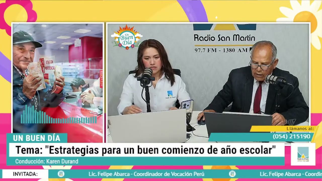 🟡🌅 #EnVivo #Arequipa || Programa: Magazine Un Buen Día