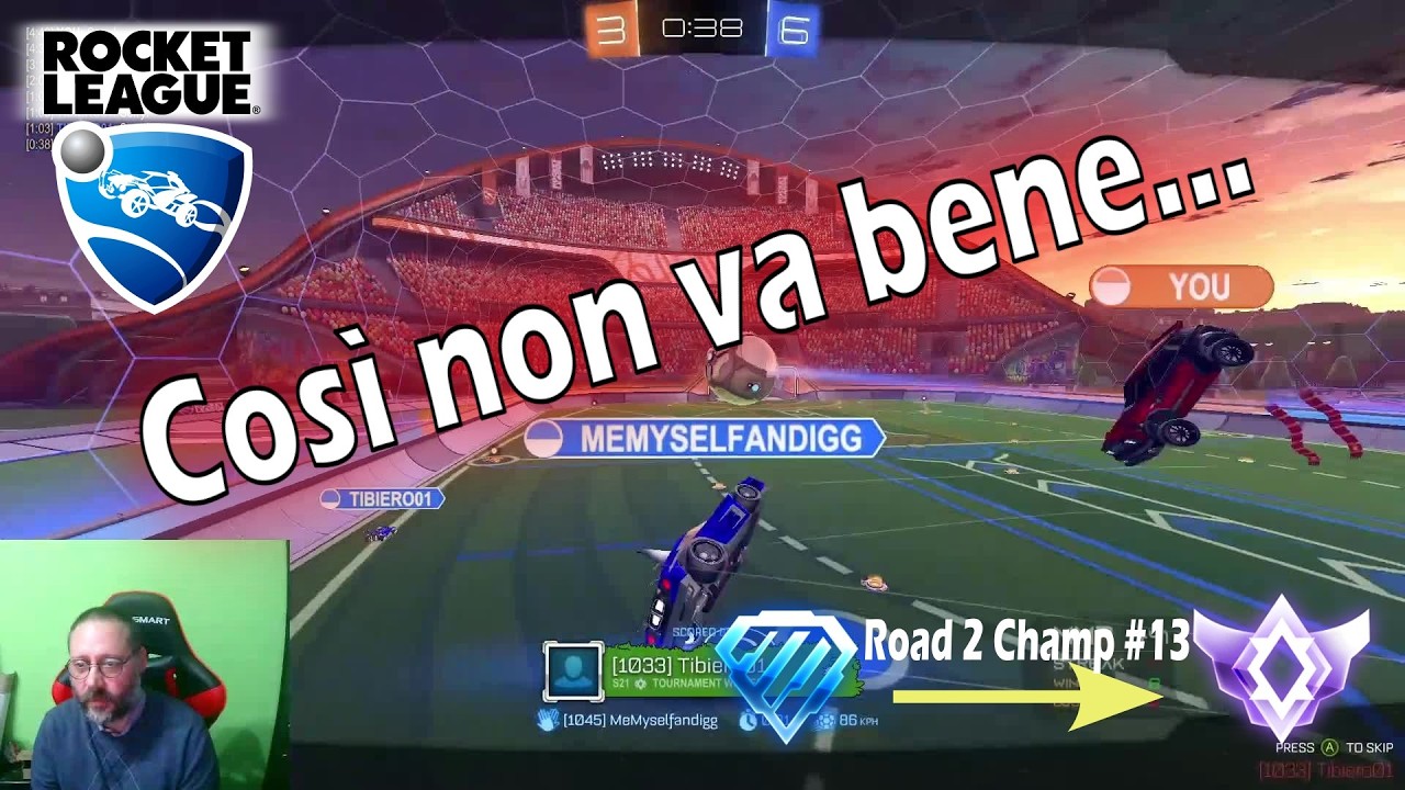 Non va proprio bene - Road to Champion #13 - #rlchamp #rocketleague #rl