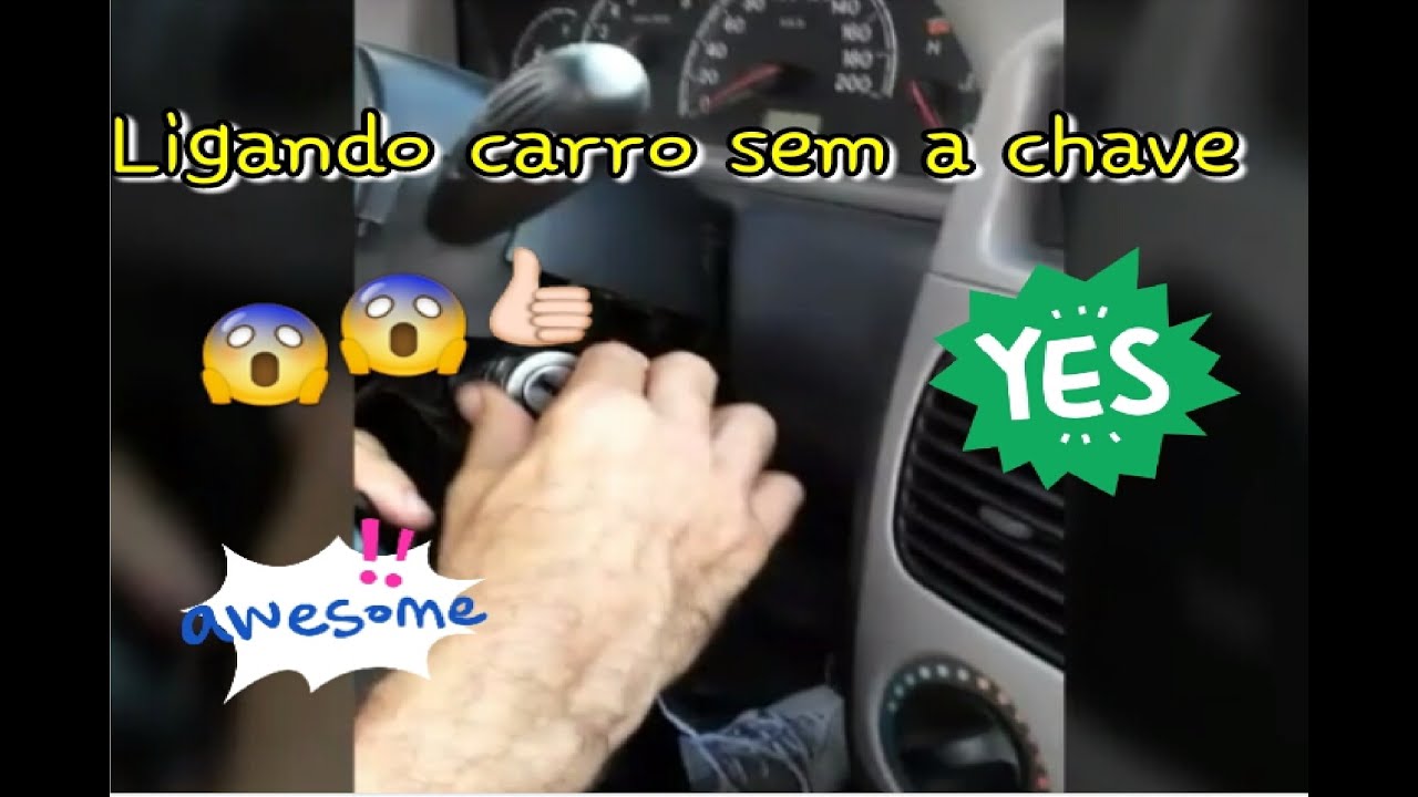 Ligando carro sem a chave