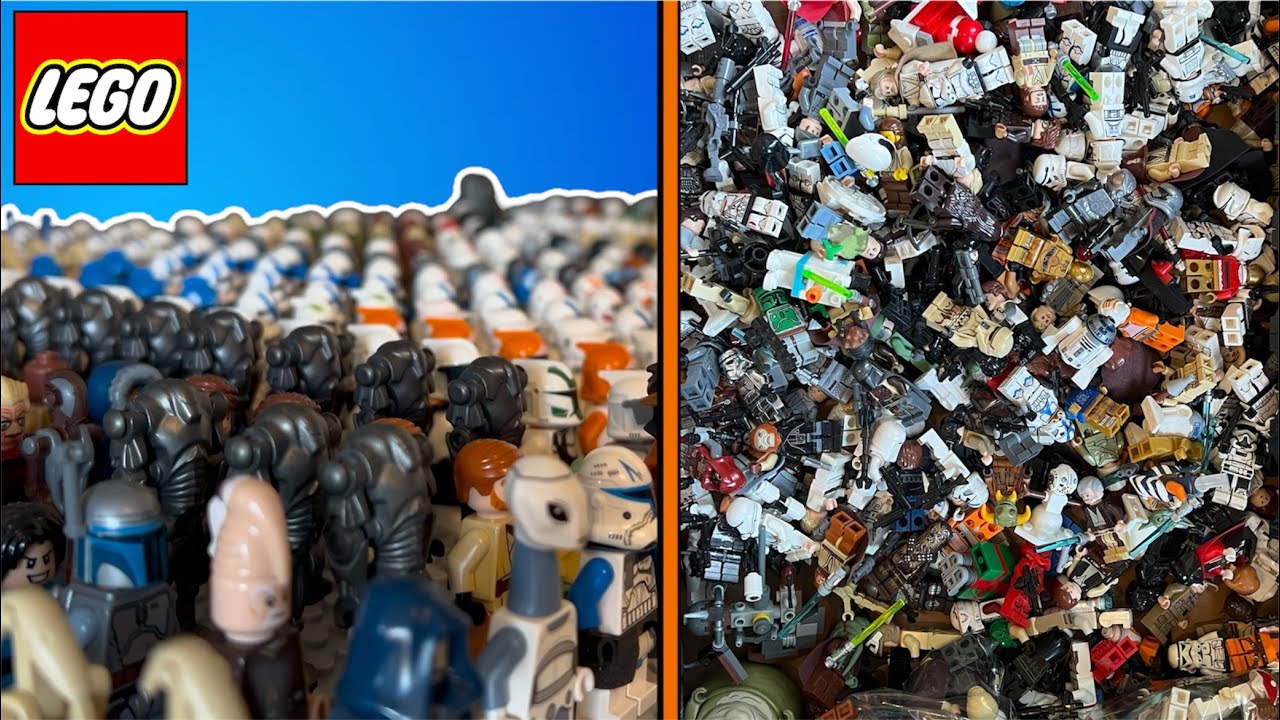 MY WHOLE LEGO STAR WARS MINIFIGURE COLLECTION (2025)
