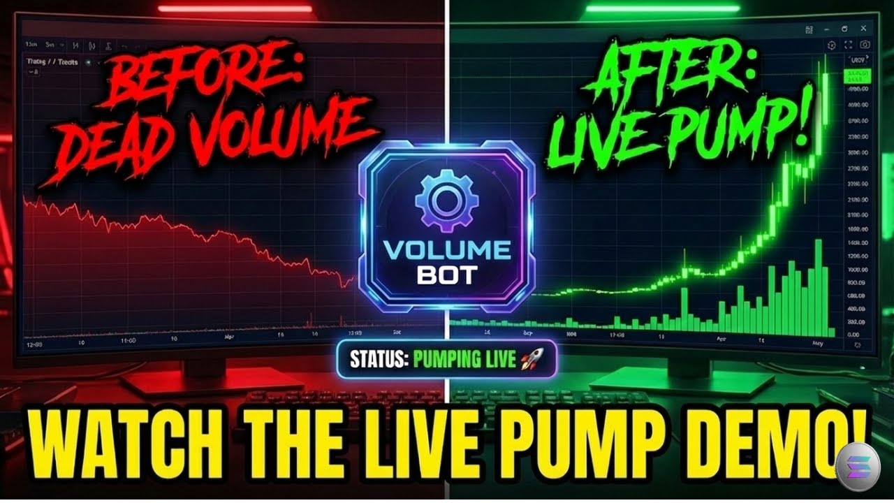 WATCH THIS COIN PUMP LIVE! 🚀 Crypto Volume Bot Demo