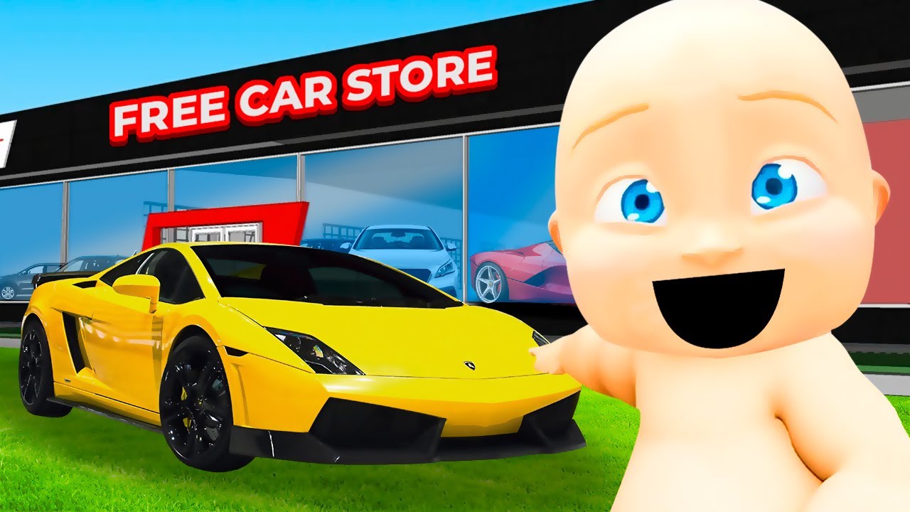 Baby Steals Crazy SUPERCAR... (Who's Your Daddy?)