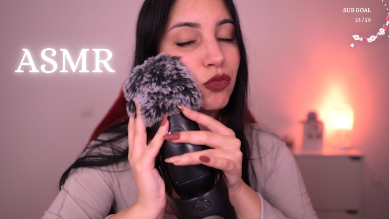 ASMR PARA DORMIR ✨ Scratching, Tapping, Mouth Sounds, Besitos, Caricias... (En Directo)