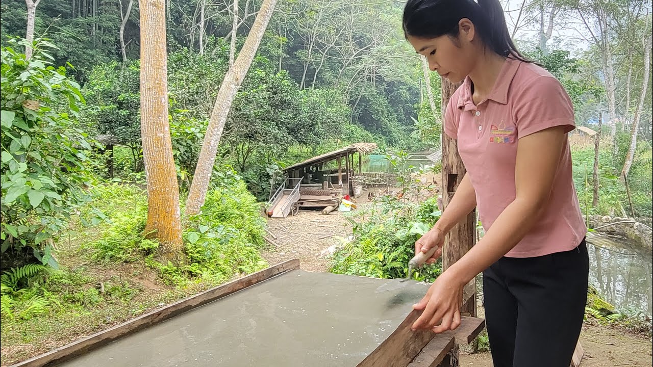 My house construction journey; from the wall to the kitchen.