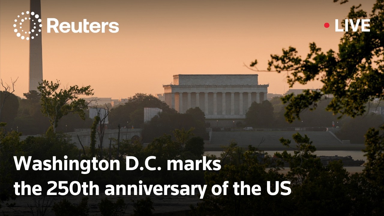 LIVE: Washington D.C. marks the 250th anniversary of the US