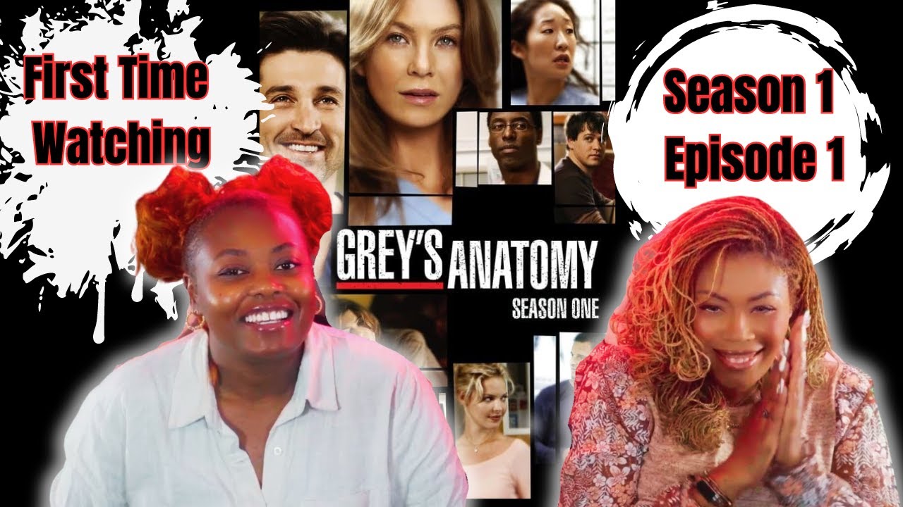 First Time Watching Grey's Anatomy! A Hard Day's Night Season 1 Episode 1 REACTION