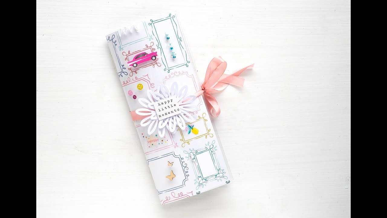 Steffi Ried Scrappies April 2018 Workshop Minialbum