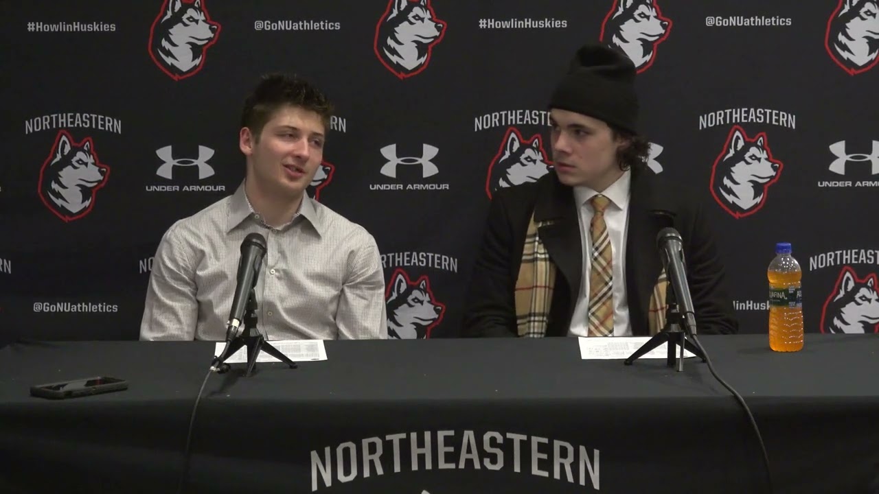 Postgame Press Conference | Men's Hockey | Jerry Keefe, Julian Kislin, Sam Colangelo