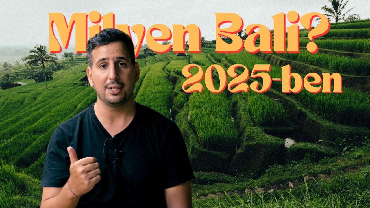 Bali 2025 - Kultúra, közlekedés, árak, utazás magyar szemmel