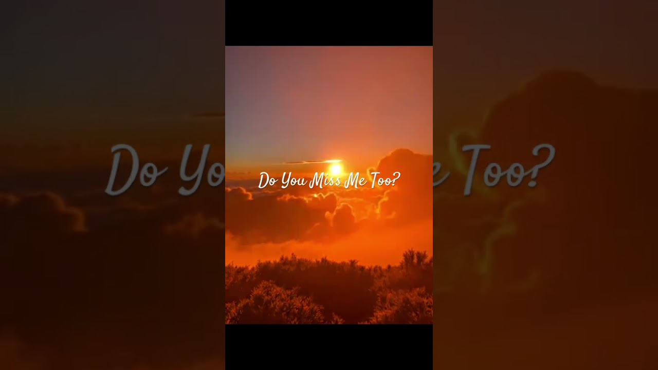 Do You Miss Me Too? #music  #song