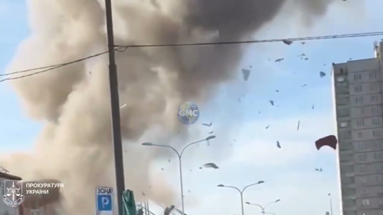 Russian Drone Strike Hits Kharkiv University, Injures Four