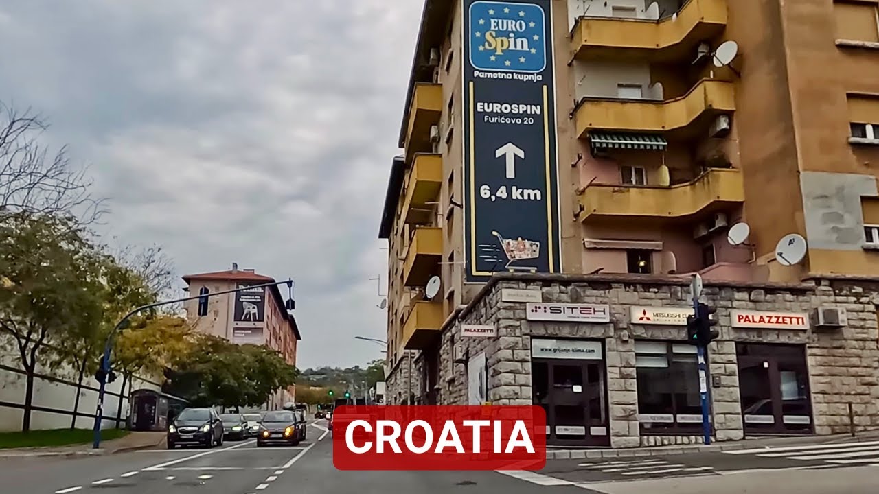 Driving Croatia's Legendary Adriatic Highway | Rijeka to Crikvenica in 4K