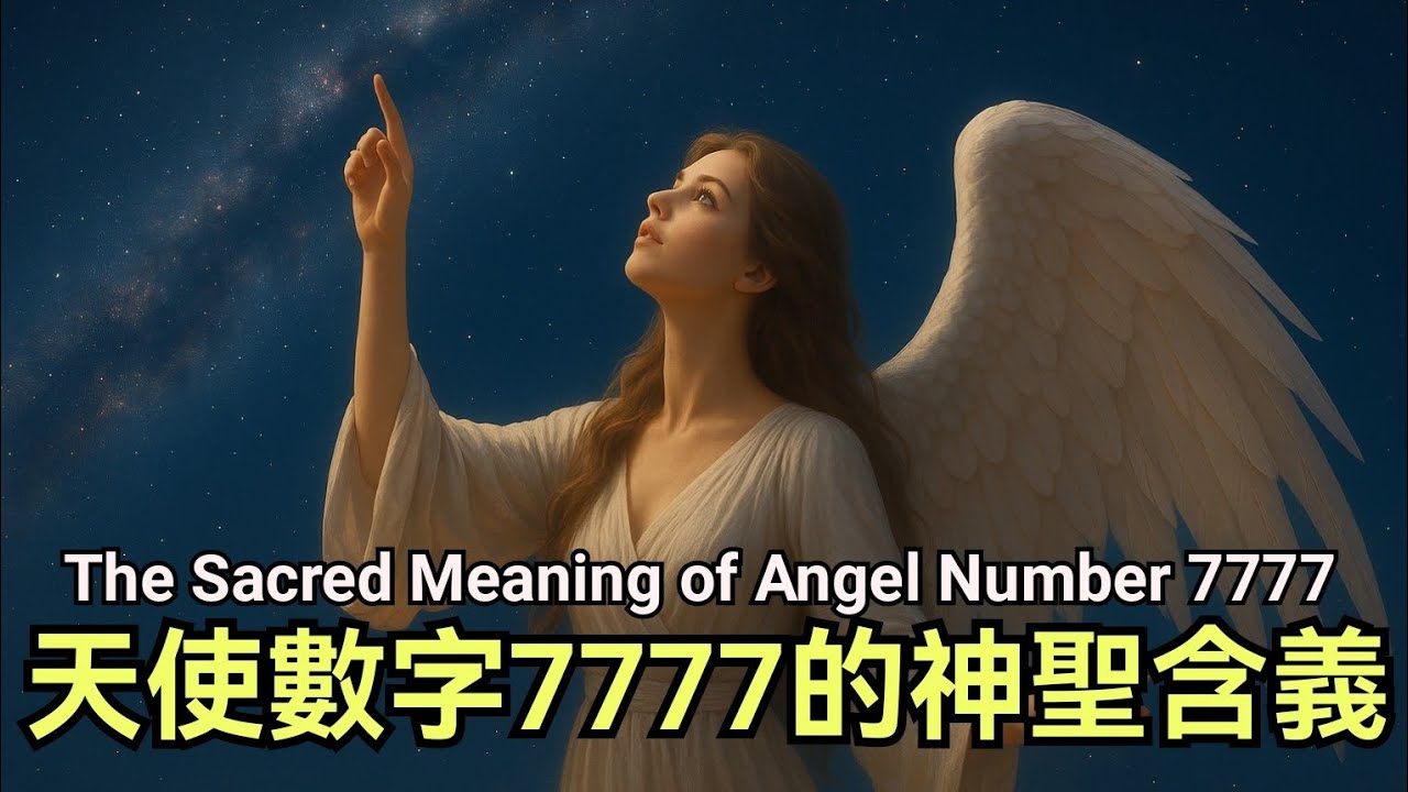 天使數字7777的靈性含義 代表豐盛、智慧與靈性成長象徵神聖祝福、內在平靜與成就的到來 The Sacred Meaning of Angel Number 7777