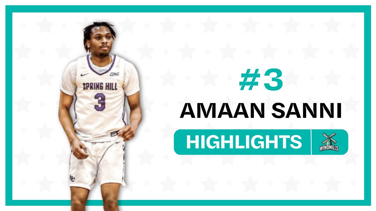 AMAAN SANNI 25-25 Mid-Season Highlight Tape | Windmills