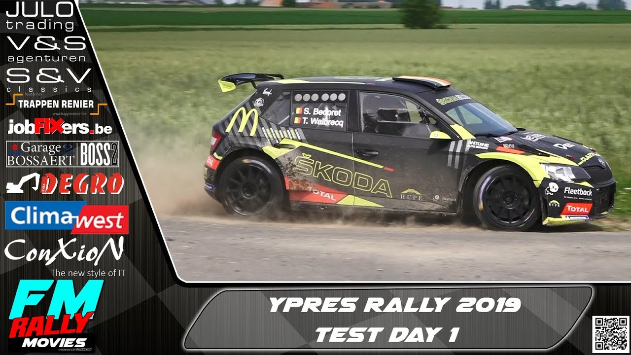 Ypres rally 2019 | TEST | Bedoret - Demaerschalk - Verschueren - Parmentier - Pyck [HD]