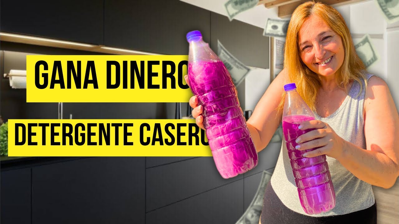 Gana DINERO Vendiendo DETERGENTE! 💰 Receta Fácil y Rentable