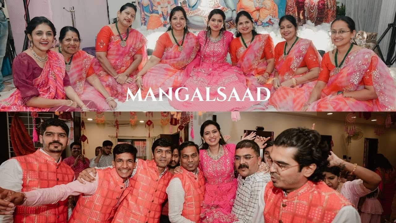 Prathana & Siddharth Mangalsaad Ritual | Traditional Marwadi Wedding | Cinematic Video