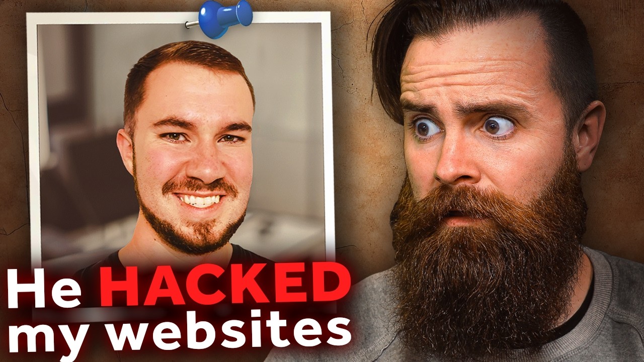 he hacked my websites