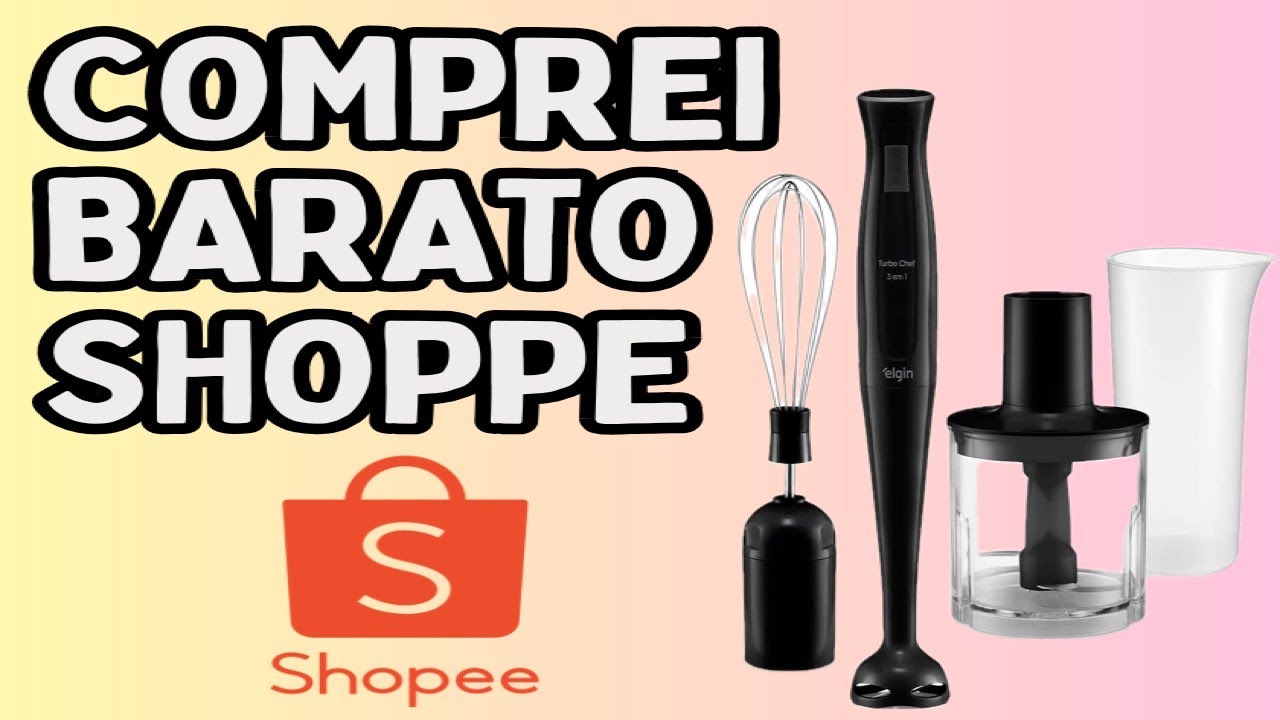 Mixer Power Turbo Chef Processador 3 em 1 200W Elgin