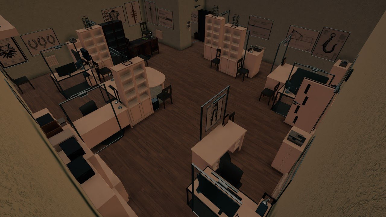 Цех в Builder simulator