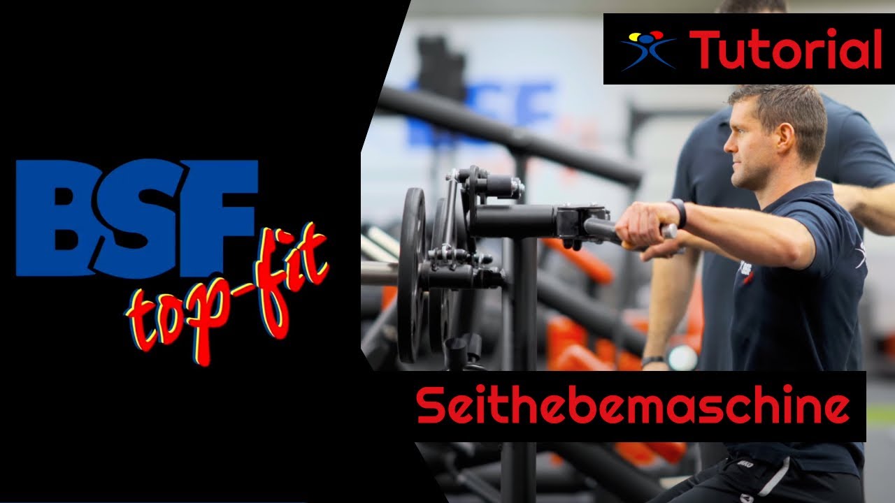 Pure Kraft Duale Seithebemaschine von Gym 80 • BSF topfit